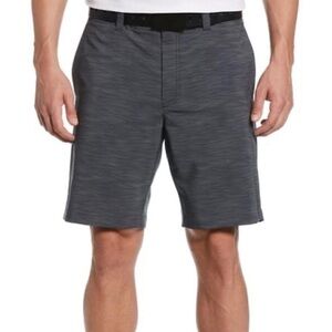 Callaway Men's Charcoal Golf Flat Front Shorts